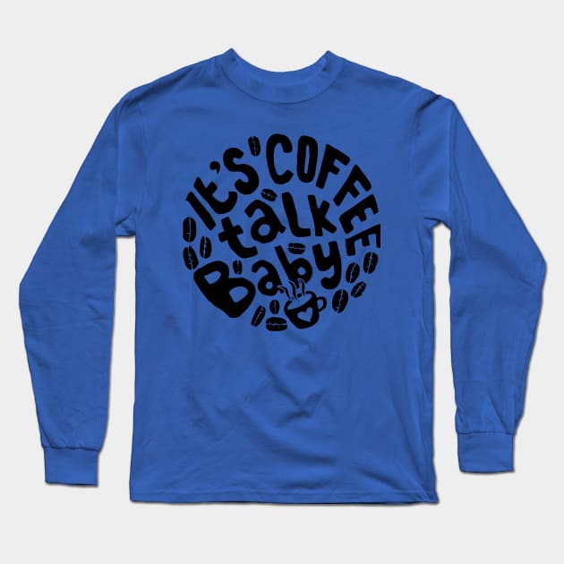 Lettering Long Sleeve T-Shirt by Saldi